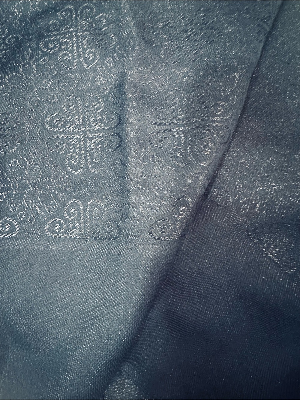 New Navy scarf 46” x 46”